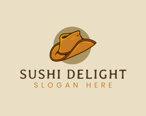 Western Cowboy Hat logo design