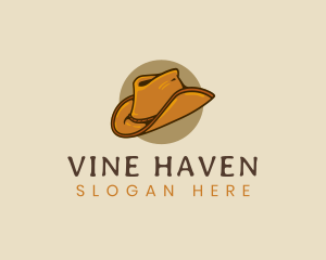 Western Cowboy Hat logo design