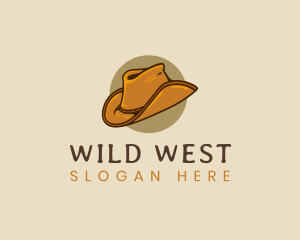 Western Cowboy Hat logo design