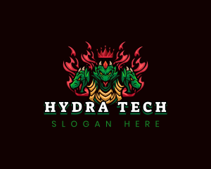 Hydra Dragon Gaming logo design