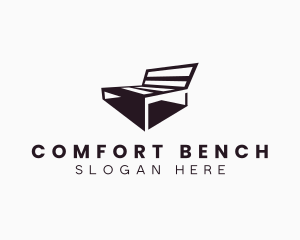 Bench - Furniture Bench Chair logo design