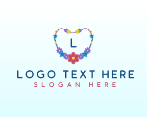 Necklace - Beads Jewelry Necklace logo design