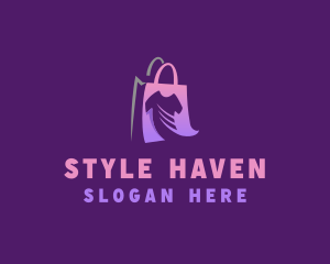 Clothing Boutique Shopping logo design