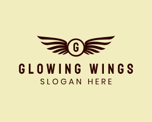 Bird Wings Aviation logo design