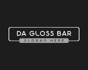 Bar Pub Signage logo design