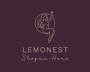 Feminine Erotic Lady  Logo