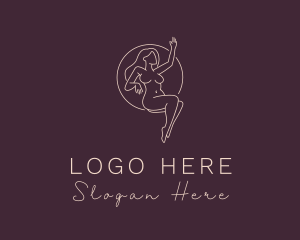 Labia - Feminine Erotic Lady logo design