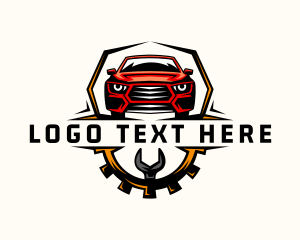 Transport - Car Wrench Garage logo design