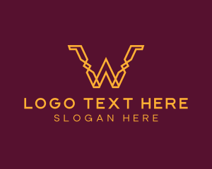 Jewellery - Elegant Boutique Letter W logo design