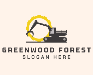 Forestry - Cog Forestry Heavy Equipment logo design