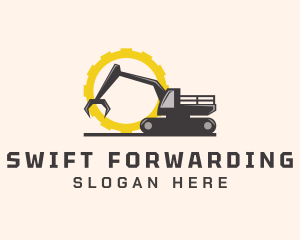 Cog Forestry Heavy Equipment  logo design