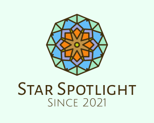 Octagon Star Kaleidoscope  logo design