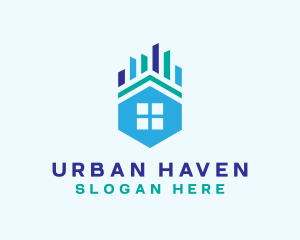 Urban Property Residence logo design
