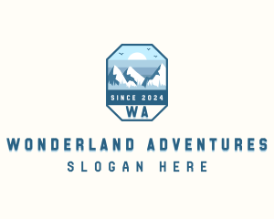 Outdoor Mountain Summit logo design