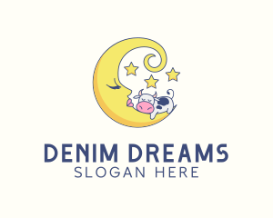 Lunar Dream Moon logo design