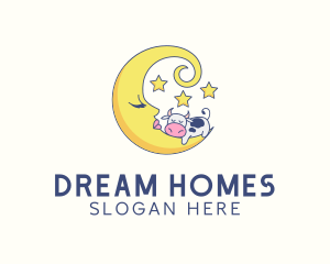 Lunar Dream Moon logo design