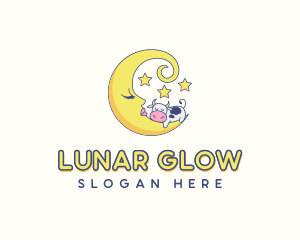 Lunar Dream Moon logo design