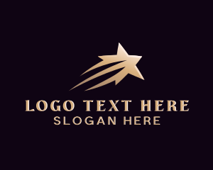 Shooting Star - Star Entertainment Studio logo design