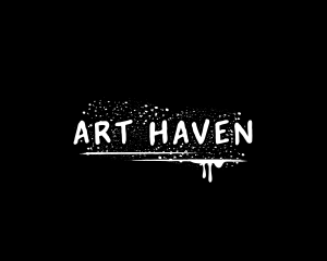 Paint Graffiti Art logo design