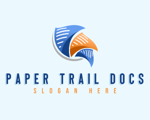Documentation - Paper File Document logo design