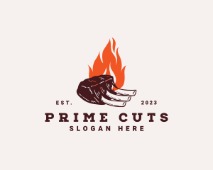 Meat - Meat Rib Restaurant logo design