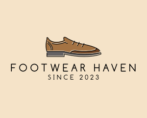 Oxford Leather Shoe logo design