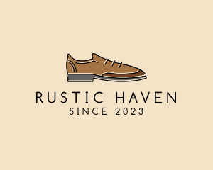 Oxford Leather Shoe logo design