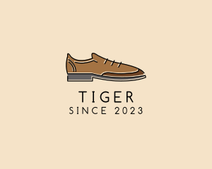 Leather Shoes - Oxford Leather Shoe logo design
