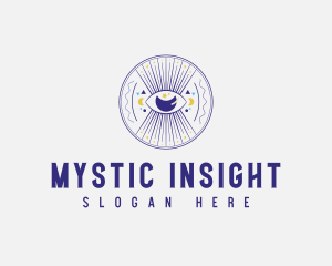 Mystical Boho Eye logo design