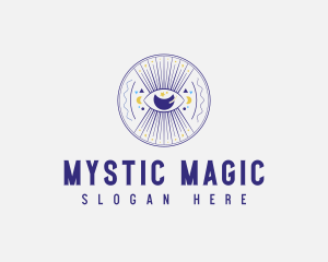 Mystical Boho Eye logo design