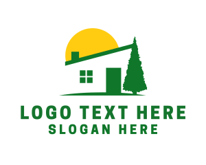 Home Residence Contractor logo design