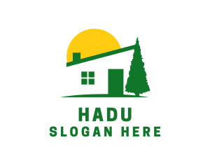 Tree - Home Residence Contractor logo design