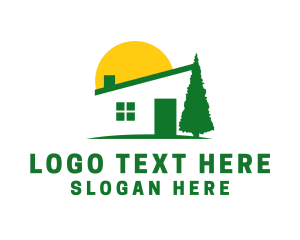 Loft - Home Residence Contractor logo design