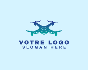 Surveillance Drone Pilot Logo