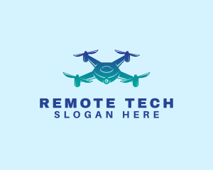 Remote - Surveillance Drone Pilot logo design