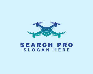 Surveillance Drone Pilot logo design