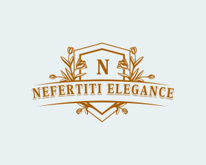 Stylish Floral Event logo design