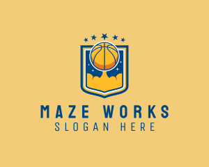 Basketball Team Sport logo design