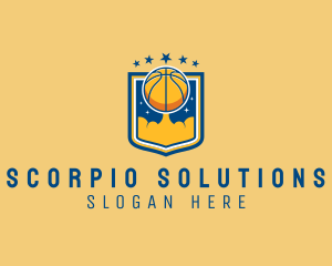 Basketball Team Sport logo design