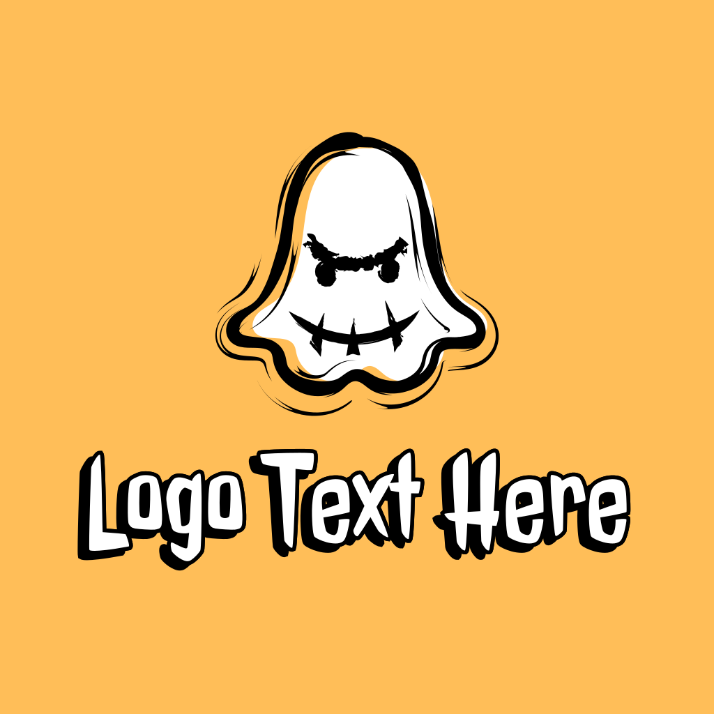 Ghost Mascot Gamer Logo | BrandCrowd Logo Maker