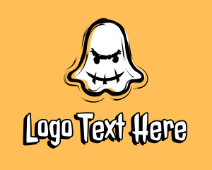Spirit - Ghost Mascot Gamer logo design