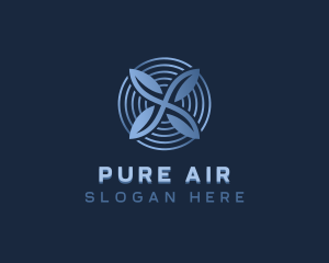 Air Conditioning Ventilation logo design