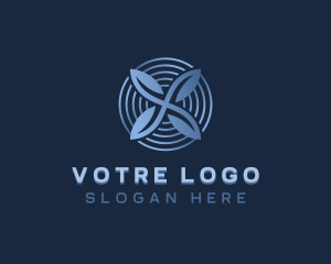 Air - Air Conditioning Ventilation logo design