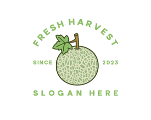 Fresh - Fresh Melon Fruit logo design