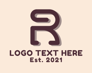 Clip - Paralegal Letter R logo design