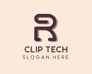 Clip - Modern Paralegal Letter R logo design