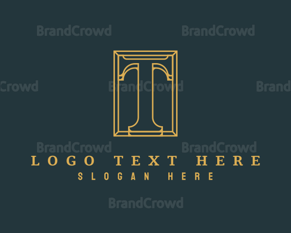 Premium Luxury Fashion Letter T Logo