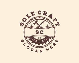 Handyman Woodworking Tools logo design