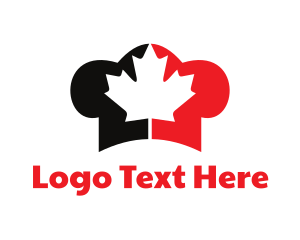 Dine - Canadian Chef Hat logo design