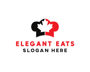 Dinnerware - Canadian Chef Hat logo design